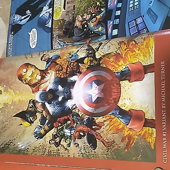 Marvel "CIVIL WAR" # 1-7 Comics - Hardcover+ Extras - Picture 10 of 17